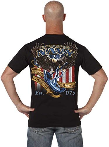 Мъжки t-shirt Battlespace с шарени 7,62 на ВМС на САЩ Боен орел