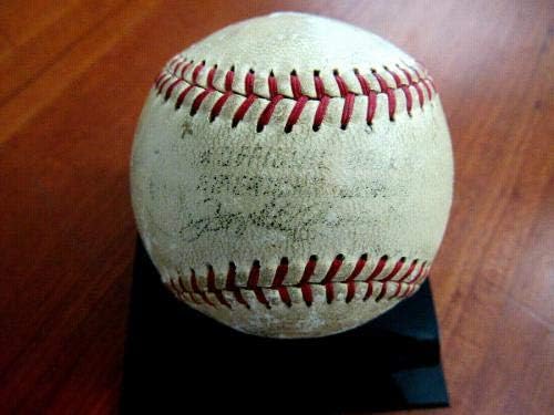Тед Уилямс Копито Паскуал Сенатърс Ред Сокс Подписа Автограф Vtg Cronin Baseball Jsa Lt - Бейзболни топки с автографи