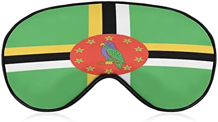 Маска за очи за Сън с Флага на Доминиканската Република-Меки Калъфи За Очите, Блокер Светлина, Превръзка на Очите и с Регулируема Каишка за Спане по време на Пътуване