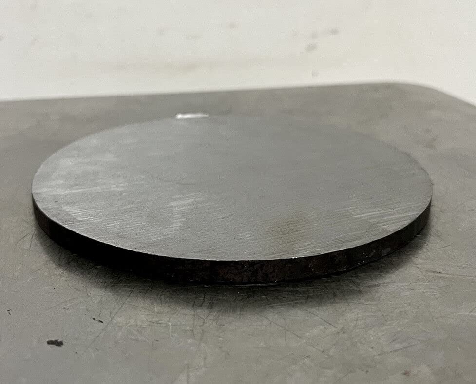 DATGSTORE Стоманена плоча 1/4 , във формата на диск, с диаметър 5-1 / 2 инча, Стомана 1018, Кръг, Кръг за diy, ковачество и изковки, както и различни отрасли на промишлеността